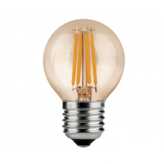 098456,33 Лампочка светодиодная шар желтая E27 6W2700K Kink Light 098456,33