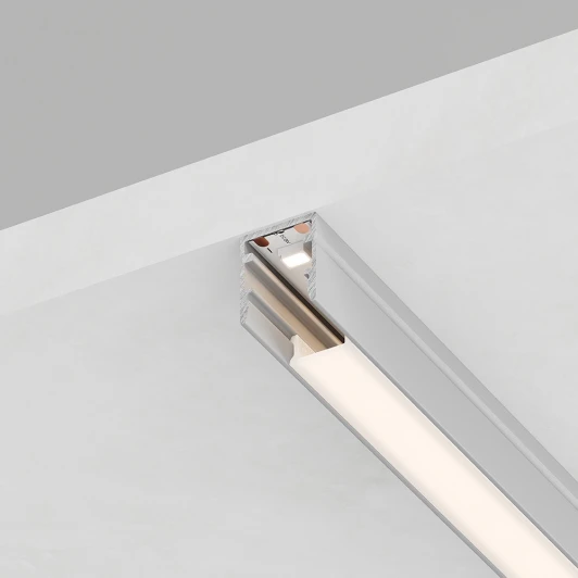 52151 Профиль для светодиодной ленты алюминиевый накладной 2м Feron CAB243 52151