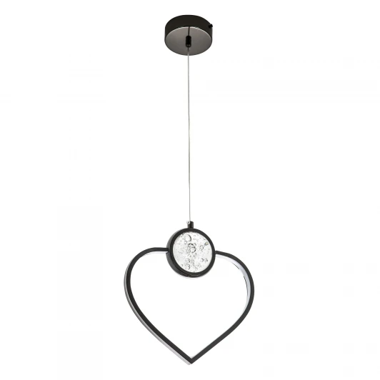 L8600-1 BK Подвесной светильник светодиодный хрустальный LED4U LED4U L8600-1 BK