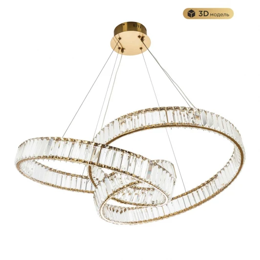 MS.9030.900 BS Подвесной светильник светодиодный хрустальный с регулировкой цветовой температуры Modelux MODESTYLE MS.9030.900 BS