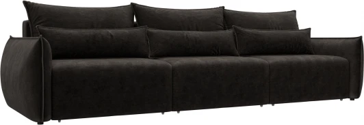 128711 Диван прямой Лига-051 НПБ Лонг Лига Диванов (Велюр) арт.128711