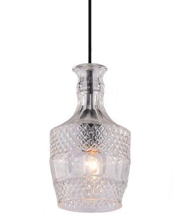 A8066SP-1BK Подвесной светильник Arte Lamp Caraffa A8066SP-1BK (220V, на проводе, бутылка)