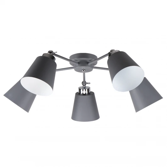 MD.9103-5-S GR+CH Потолочная люстра Imex MD.9103-5-S GR+CH