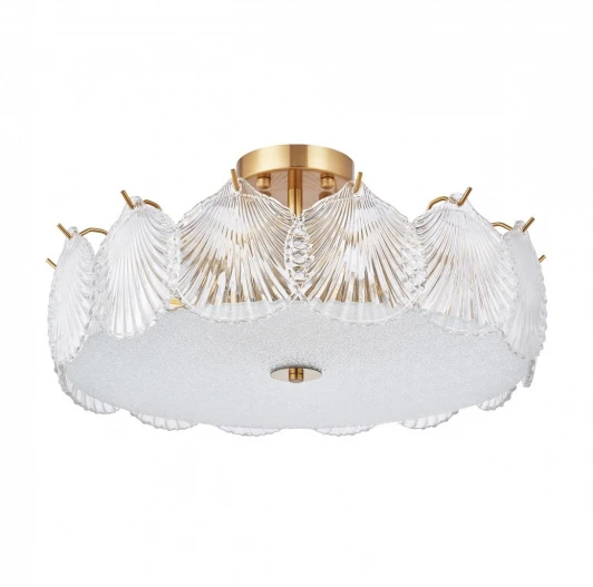 312009/D500 BS Потолочная люстра на штанге Arte Milano Rim 312009/D500 BS (220V, круглые, ракушка)