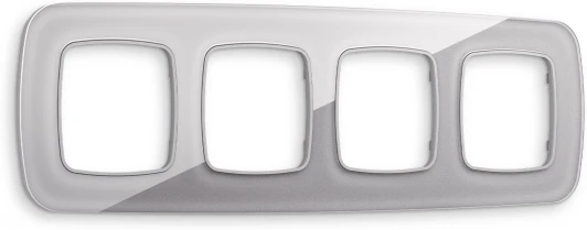 OF320504 Рамка Ambrella Volt OMEGA Radian (Сталь Стекло органическое) 4-ая OF320504