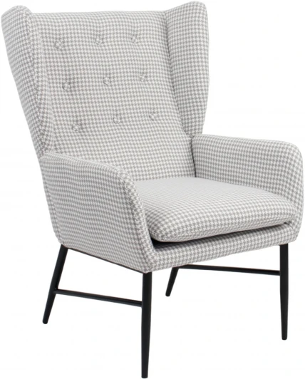 УТ000037093 Кресло Stool Group Мэйден гусиная лапка серый УТ000037093