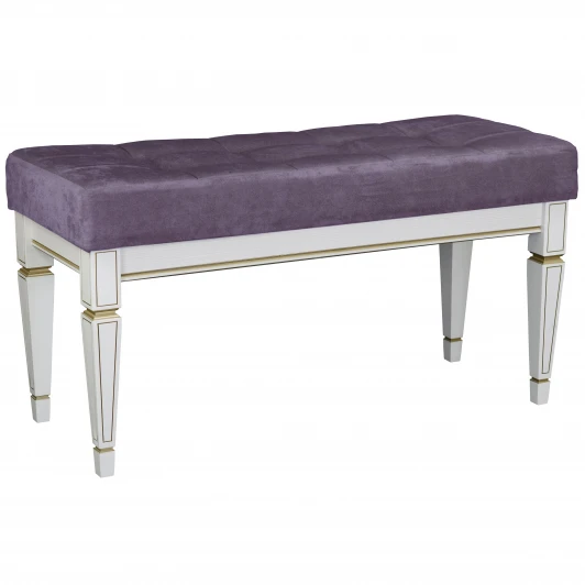 005566 Банкетка Мерана ясень/ATLANTA LILAC Mebelik 005566