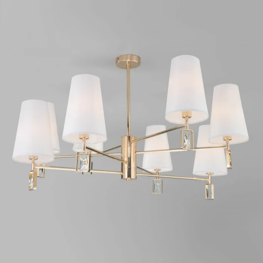 60137/8 золото Потолочная люстра на штанге Milazzo 60137/8 Eurosvet золото (220V)