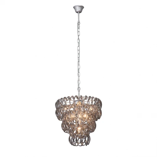 V5316-9/7 Подвесная люстра Vitaluce V5316-9/7 (220V, хрусталь, на цепи, круглые)