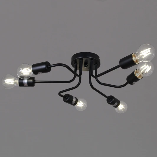 01736-0.3-06 BK Потолочная люстра Reluce 01736-0.3-06 BK (220V)