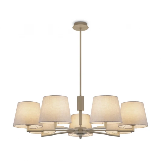 FR2057PL-07BG Потолочная люстра на штанге Freya Butler FR2057PL-07BG