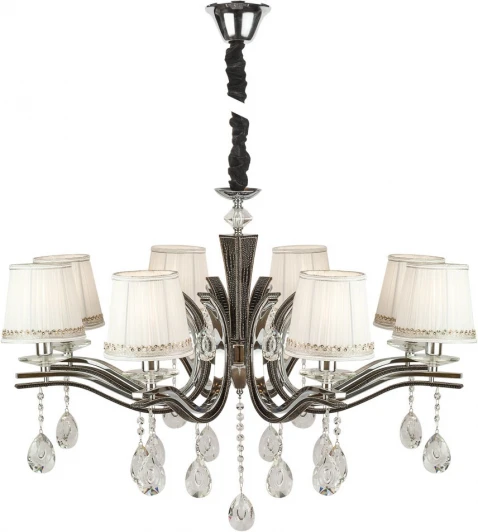 GLAMOUR SP8 BK Подвесная люстра AM Group GLAMOUR GLAMOUR SP8 BK (220V, на цепи)