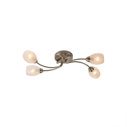 201/4PF-Oldbronze Потолочная люстра IDLamp Carmina 201/4PF-Oldbronze