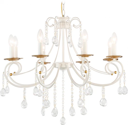 TR4917 Подвесная люстра с хрусталем Ambrella Classic TR4917 (220V, подвески, на цепи, подсвечник, свеча)