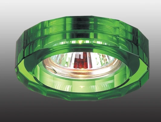 369491 Встраиваемый точечный светильник Novotech Glass 369491