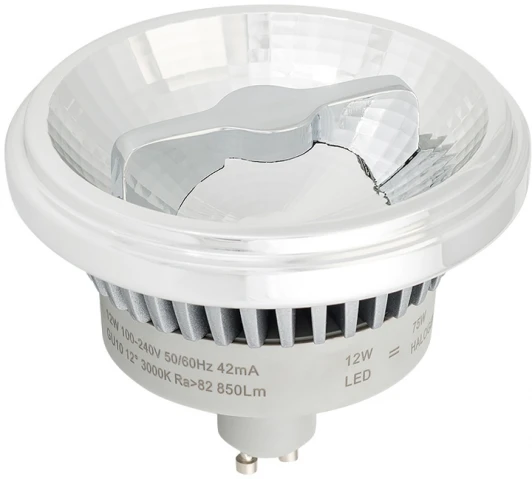 026880 Лампочка светодиодная таблетка прозрачная GU10 12W 3000K Arlight FORT 026880