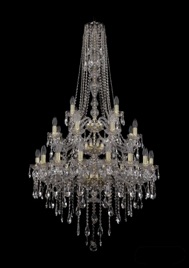 1415/16+8+4/300/h-155/3d G Подвесная люстра Bohemia 1415 1415/16+8+4/300/h-155/3d/G