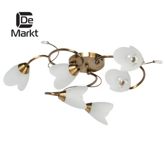 256019206 Потолочная люстра DeMarkt Флора 256019206