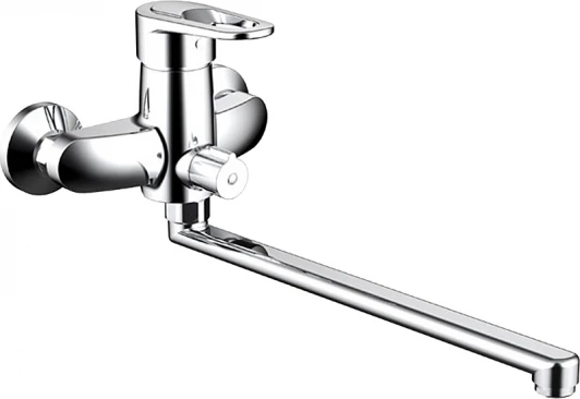 F6124182CP-02L-RUS Смеситель Bravat Loop F6124182CP-02L универсальный