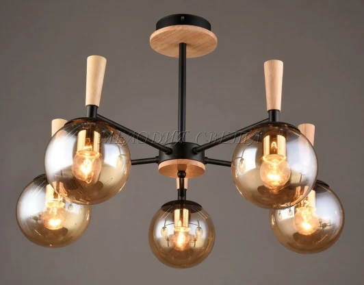 000024899 Потолочная люстра на штанге Мелодия Света SL1N 000024899