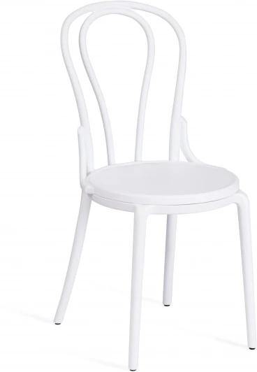 19703 Обеденный стул Tetchair THONET (Пластик/Белый)