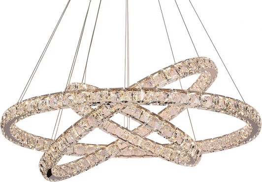 8120/97 chrome Подвесной светильник светодиодный Newport 8120 8120/97 chrome (220V, хрусталь, на тросе)