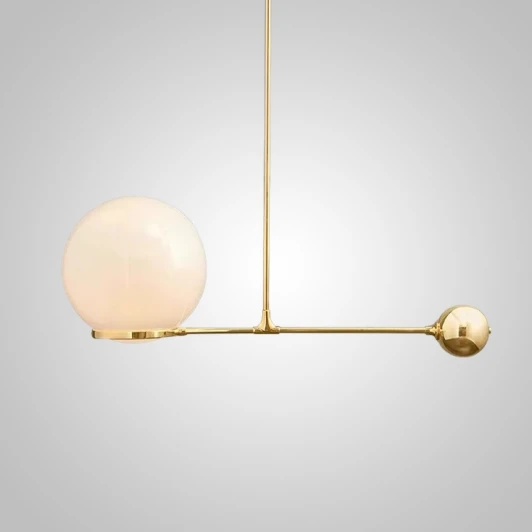 Balance01 Потолочная люстра на штанге Balance Gold ImperiumLoft Balance01