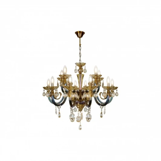 61081-8+4 BR Подвесная люстра iLamp Asia 61081-8+4 BR