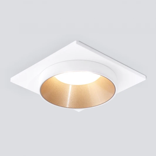 116 MR16 золото/белый Встраиваемый точечный светильник Elektrostandard 116 MR16 золото/белый (220V)