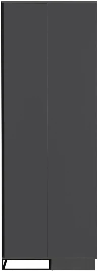 401055103h Шкаф угловой универсальный City графит R-Home арт.401055103h