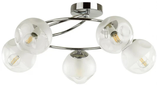 5209/5C Люстра потолочная Belinda 5209/5C хром E14 5*40W
