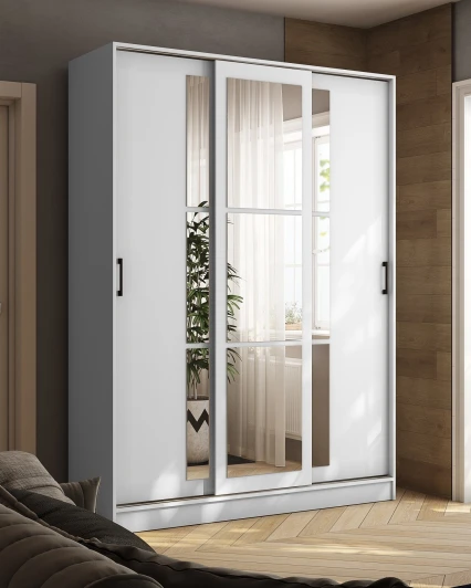 00-00129307 Шкаф ТЭКС-купе Стиль-2 160, белый