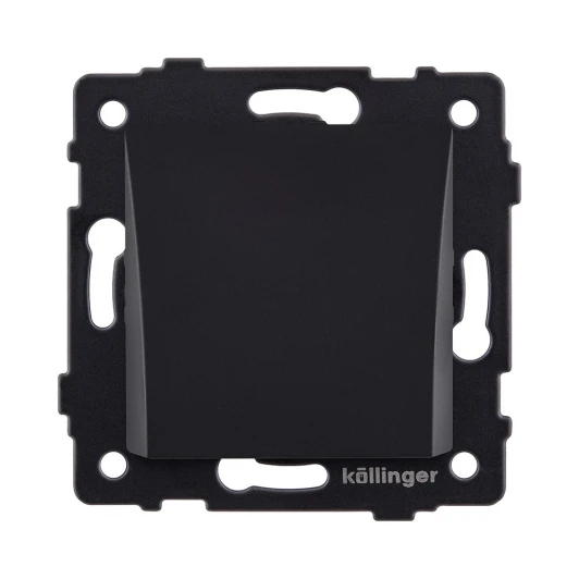 REA-708BM Кабельный вывод черный матовый Kollinger для Aspekt, Eleganz, Reflex REA-708BM