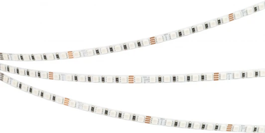 036216 Светодиодная лента RT-G120-5mm 24V RGB (7.5 W/m, IP20, 3838, 5m) (Arlight, узкая) 036216 RT открытая