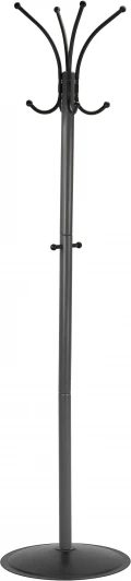 007667 Вешалка напольная Декарт 541 черный/ серый графит от фабрики Mebelik