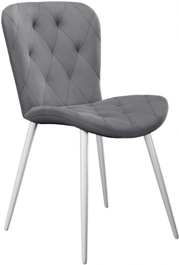 00-00061946 Стул DikLine 303 B22 GREY ,ножки белые