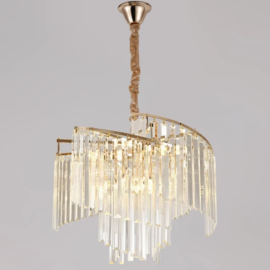 98068-0.4-500 FG Подвесная люстра хрустальная Reluce 98068-0.4-500 FG (220V, на цепи)