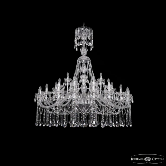 1413/20+10+5/530/XL-160 Ni Подвесная люстра Bohemia 1413 1413/20+10+5/530/XL-160 Ni