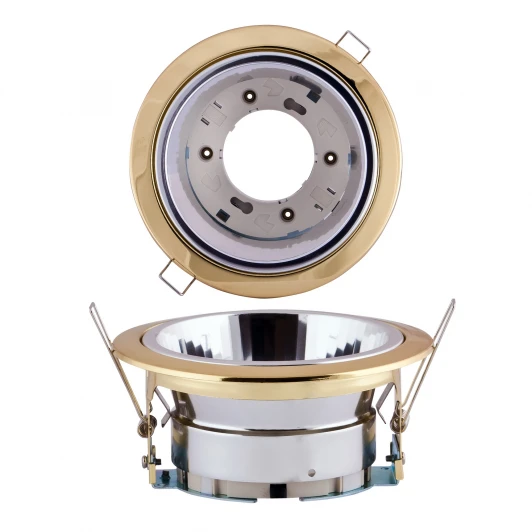 GX53/H-2R GOLD Встраиваемый точечный светильник Uniel GX53/H-2R GOLD
