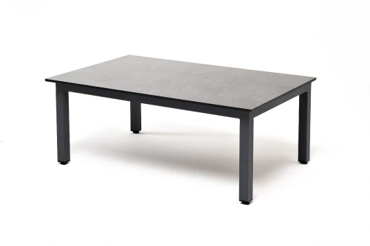 RC658-95-62-R-7024-4sis Журнальный столик из HPL 95х60, H40, каркас серый графит, цвет столешницы серый гранит 4SIS Канны RC658-95-62-R-7024-4sis