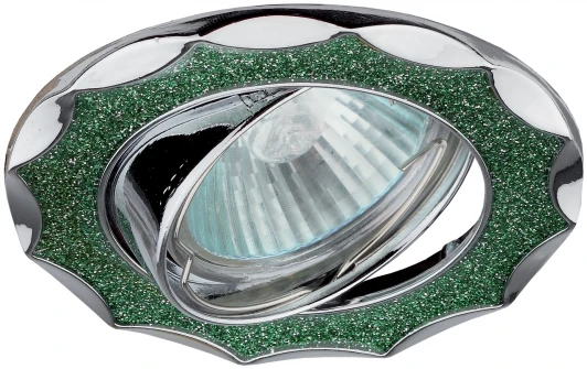 DK17 CH/SH GR Встраиваемый точечный светильник Эра DK17 CH/SH GR (220V, круглые)