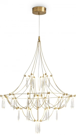FR6138PL-L21BS Подвесная люстра Freya Amela FR6138PL-L21BS (LED, 220V, на проводе)
