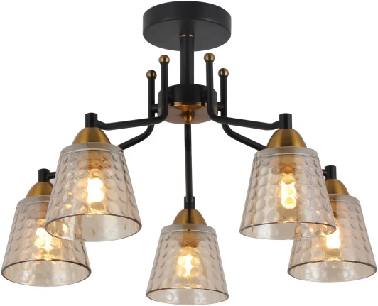 FR4017PL-05BBZ Потолочная люстра на штанге Freya Capella FR4017PL-05BBZ