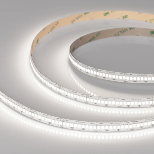 054929 Светодиодная лента ULTRA-A288-10mm 24V Day5000 (17 W/m, IP20, 5m) (Arlight, высок.эфф.200 лм/Вт) 054929