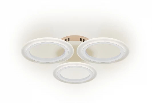 52360 4 Потолочная люстра светодиодная с ДУ Ritter Rieti 52360 4