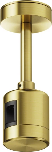 TRA156C-IPC1-BS Крепление потолочное Short 78мм с прямым коннектором питания Flarity латунь Maytoni Accessories for tracks Flarity TRA156С-IPC1-BS