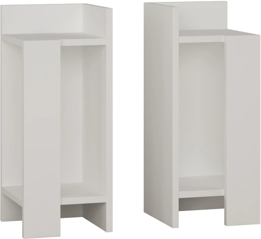 LEV00321 Прикроватная тумба ELOS NIGHTSTAND SET (Дерево/Белый) LEVE