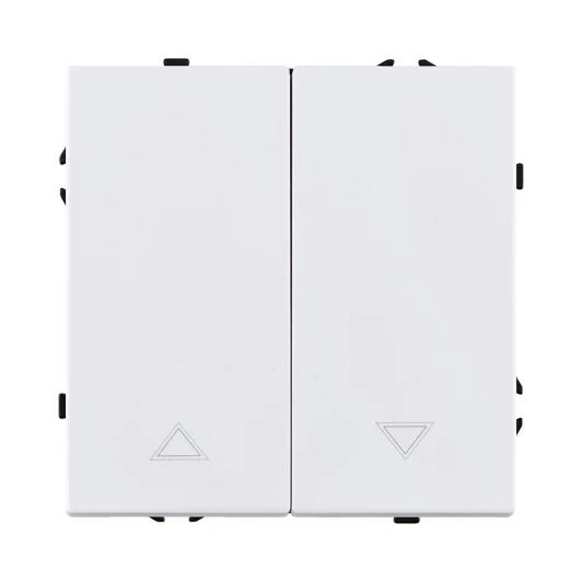 EC-013WH Механизм управления жалюзи 2-клавишный белый матовый Kollinger Eclipse EC-013WH