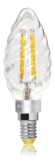 4672 Лампочка светодиодная E14 4 Вт Voltega Crystal 4672