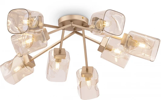 FR5095CL-08G Потолочная люстра Freya Isabella FR5095CL-08G (220V, куб)